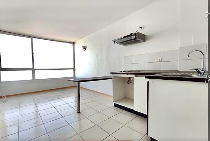 Departamento en venta en Santiago, 1 dormitorio y 1 baño